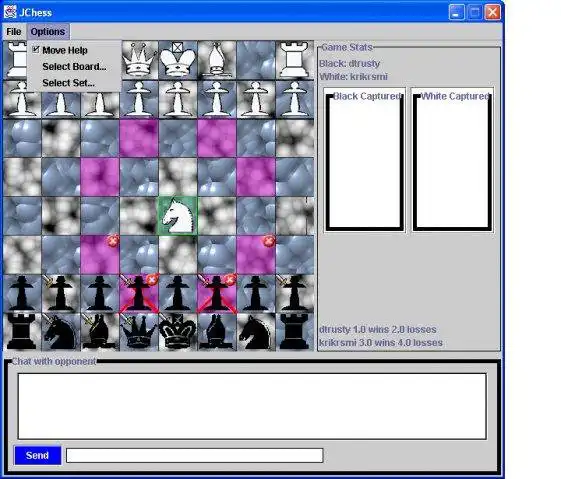 Download web tool or web app Multiplayer Chess w/ Move Help to run in Linux online