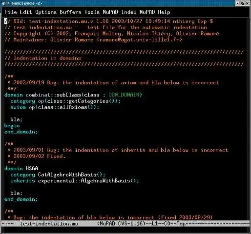 Download web tool or web app MuPAD mode and tools for emacs