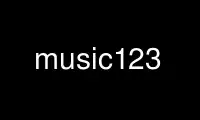 通过 Ubuntu Online、Fedora Online、Windows 在线模拟器或 MAC OS 在线模拟器在 OnWorks 免费托管服务提供商中运行 music123