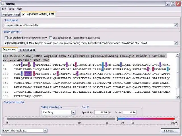 Download web tool or web app Musite to run in Windows online over Linux online