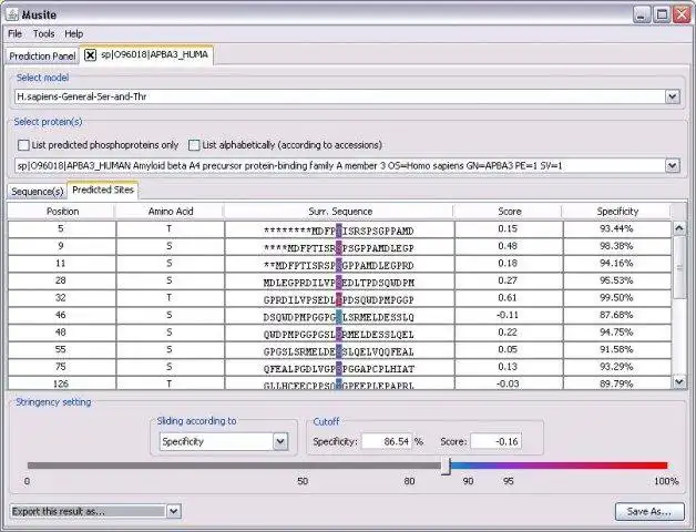 Download web tool or web app Musite to run in Windows online over Linux online