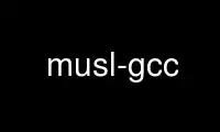 Run musl-gcc in OnWorks free hosting provider over Ubuntu Online, Fedora Online, Windows online emulator or MAC OS online emulator