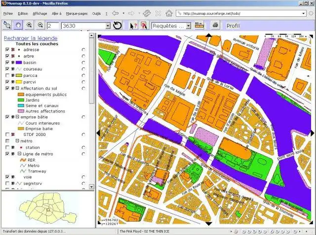 Download web tool or web app Musmap - a web GIS software to run in Windows online over Linux online