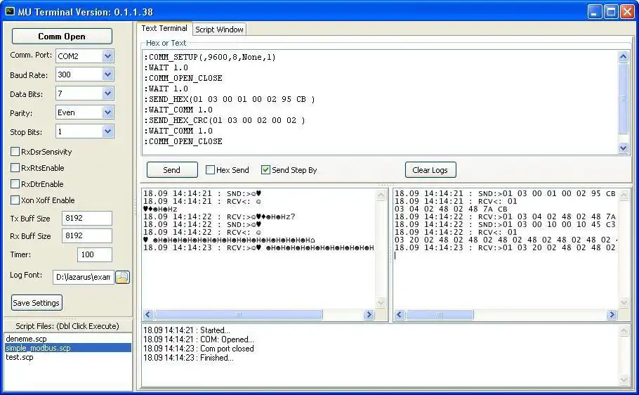 Download web tool or web app MU Terminal