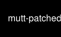 Run mutt-patched in OnWorks free hosting provider over Ubuntu Online, Fedora Online, Windows online emulator or MAC OS online emulator