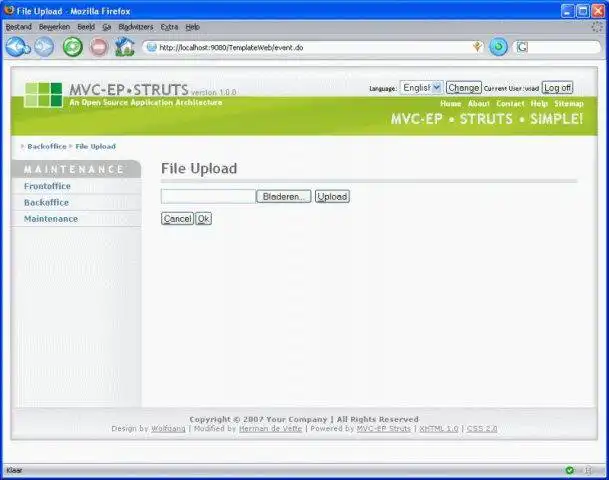 Download web tool or web app MVC-EP