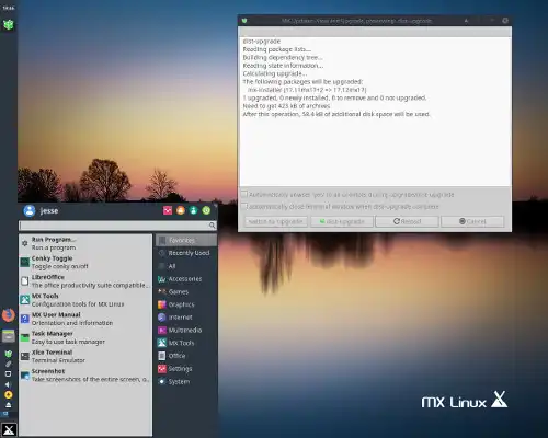 Darmowy Mx Linux online