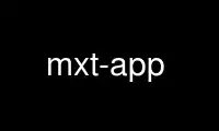 Run mxt-app in OnWorks free hosting provider over Ubuntu Online, Fedora Online, Windows online emulator or MAC OS online emulator