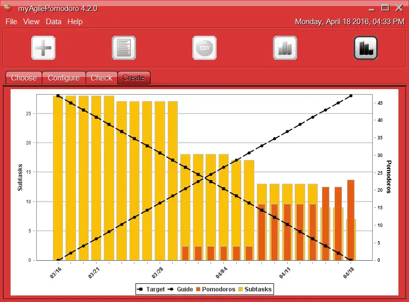 Download web tool or web app myAgilePomodoro