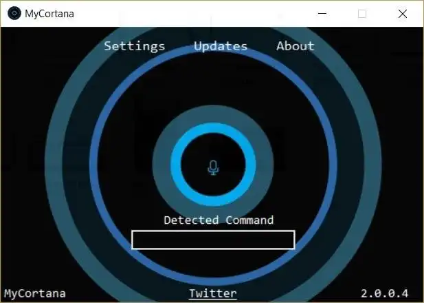 Download web tool or web app MyCortana