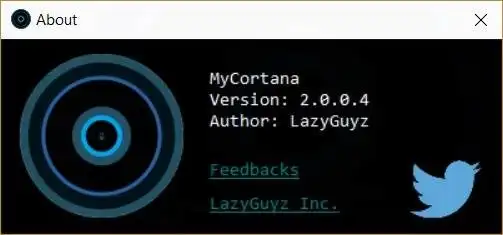 Download web tool or web app MyCortana