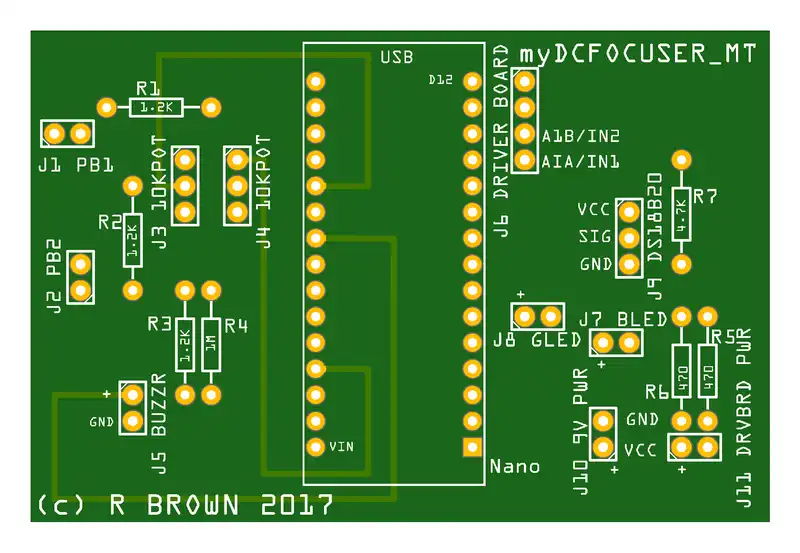 Download web tool or web app myDCFocuser Arduino Relative DC Focuser  to run in Windows online over Linux online