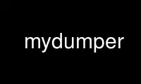 Run mydumper in OnWorks free hosting provider over Ubuntu Online, Fedora Online, Windows online emulator or MAC OS online emulator