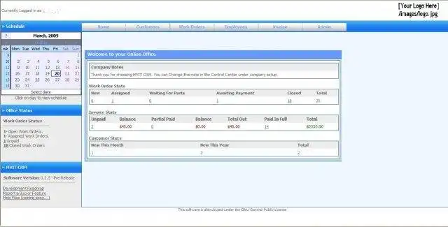 Download web tool or web app MYIT CRM