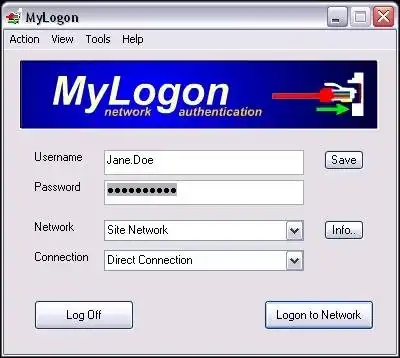 Download web tool or web app MyLogon