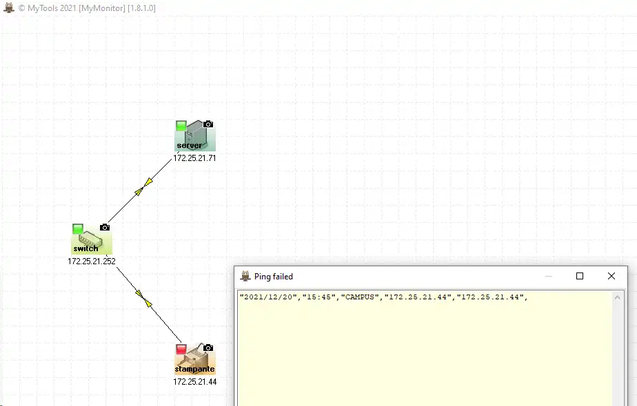 Download web tool or web app mypingmonitor