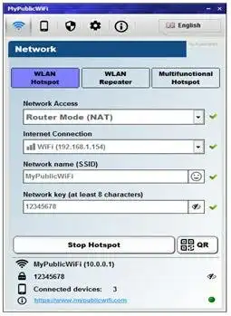 Download web tool or web app MyPublicWiFi