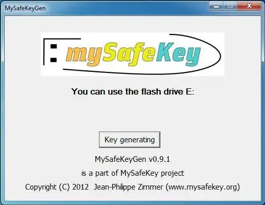 Download web tool or web app mysafekey