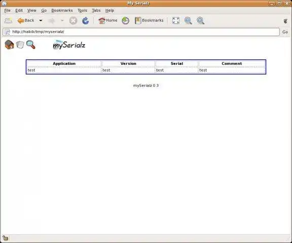 Download web tool or web app mySerialz