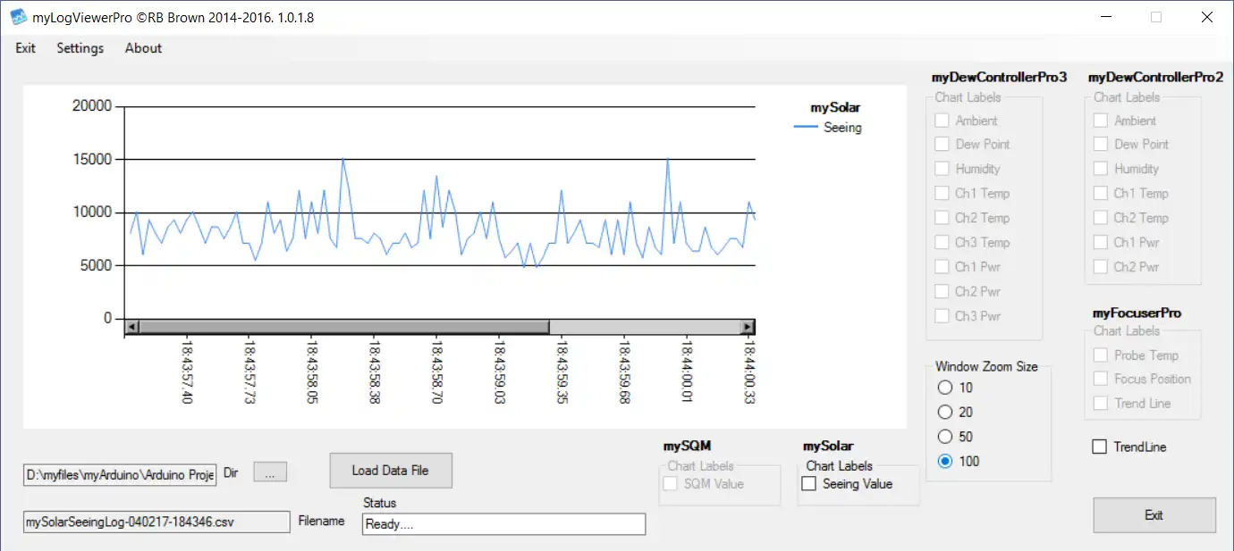 Download web tool or web app mySolarProjects to run in Windows online over Linux online