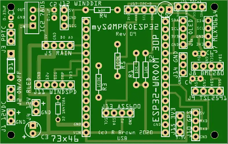 Download web tool or web app mySQMPROESP32 SQM WEATHER STATION to run in Linux online