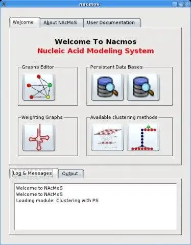 Download web tool or web app NAcMoS ( Nucleic Acid Modeling System )