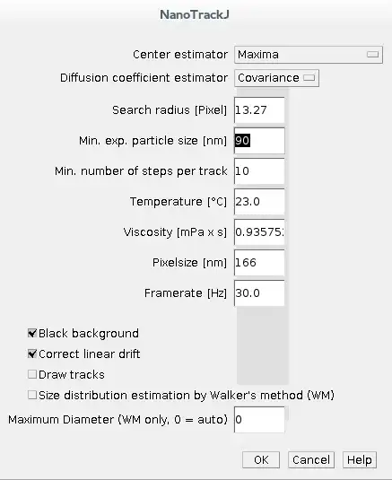 Download web tool or web app NanoTrackJ