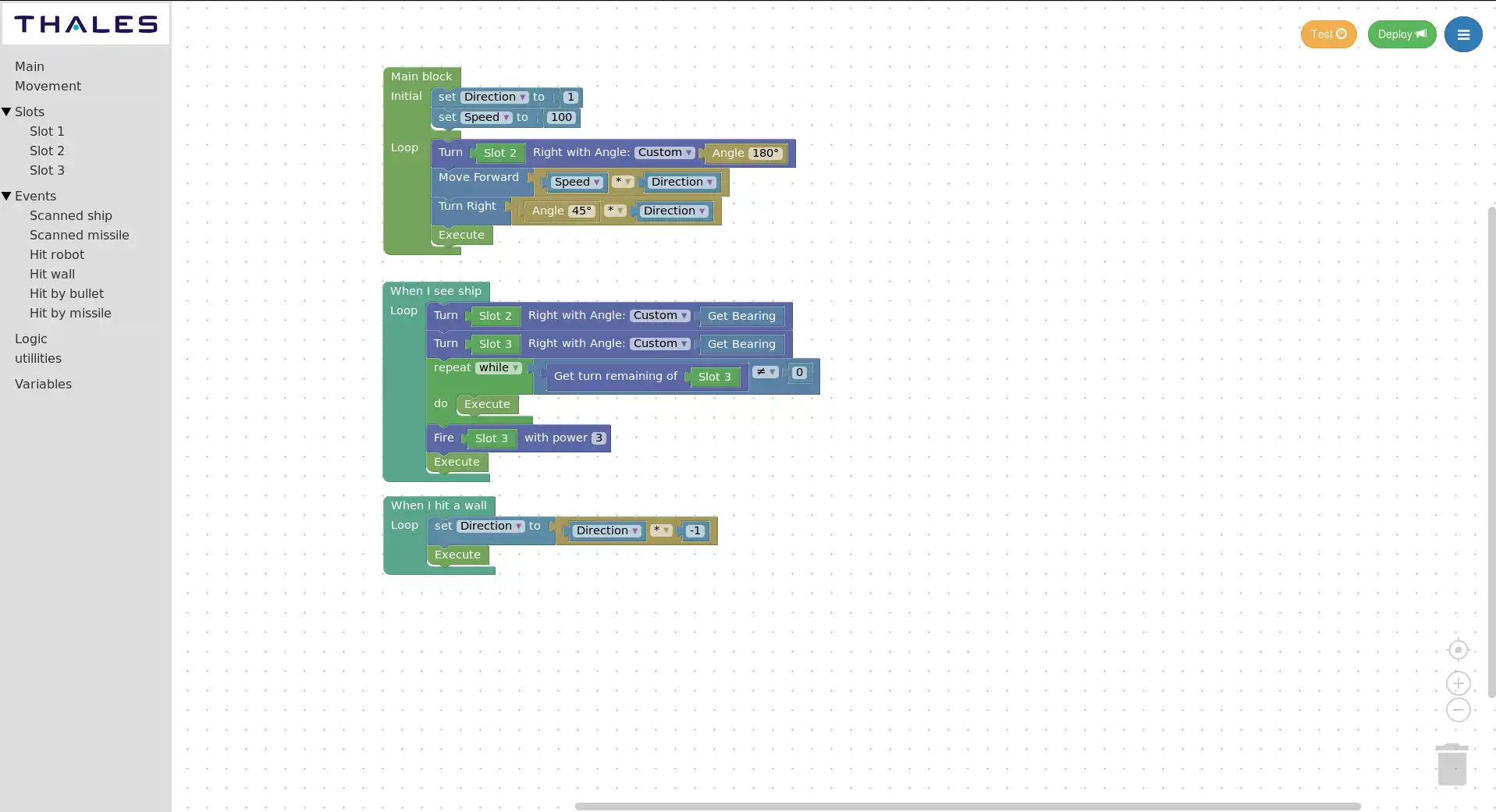 Download web tool or web app Naval-Robocode to run in Linux online