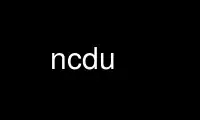 Run ncdu in OnWorks free hosting provider over Ubuntu Online, Fedora Online, Windows online emulator or MAC OS online emulator