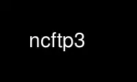 Run ncftp3 in OnWorks free hosting provider over Ubuntu Online, Fedora Online, Windows online emulator or MAC OS online emulator