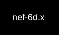 قم بتشغيل nef-6d.x في مزود الاستضافة المجانية OnWorks عبر Ubuntu Online أو Fedora Online أو محاكي Windows عبر الإنترنت أو محاكي MAC OS عبر الإنترنت