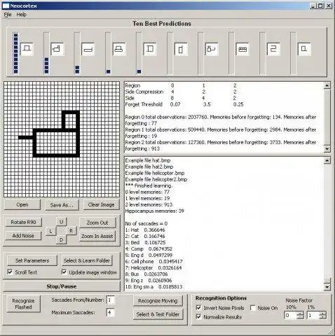 Download web tool or web app Neocortex - Memory-Prediction Framework to run in Linux online