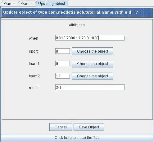 Download web tool or web app NeoDatis ODB