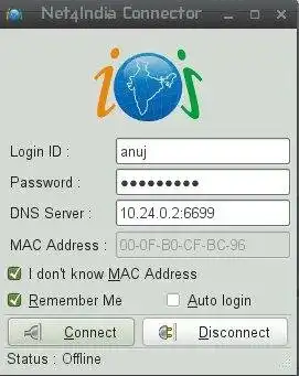 Download web tool or web app Net4India Connector for Linux/Windows