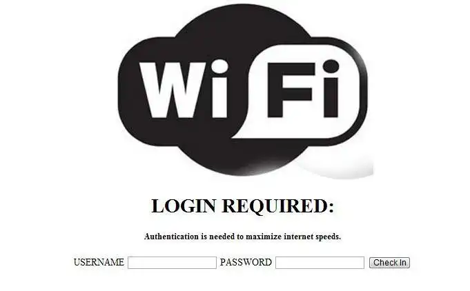 Download web tool or web app NetLogin - HTML Network Portal