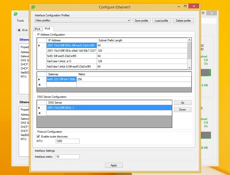 Download web tool or web app Network Manager