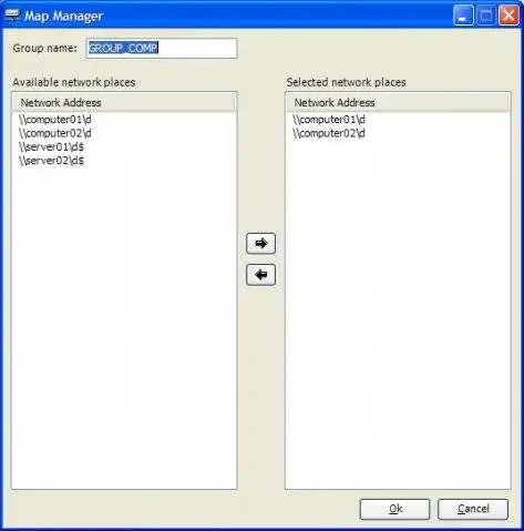 Download web tool or web app Network Place Manager