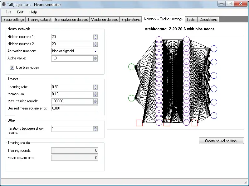 Download web tool or web app Neural Libs to run in Windows online over Linux online