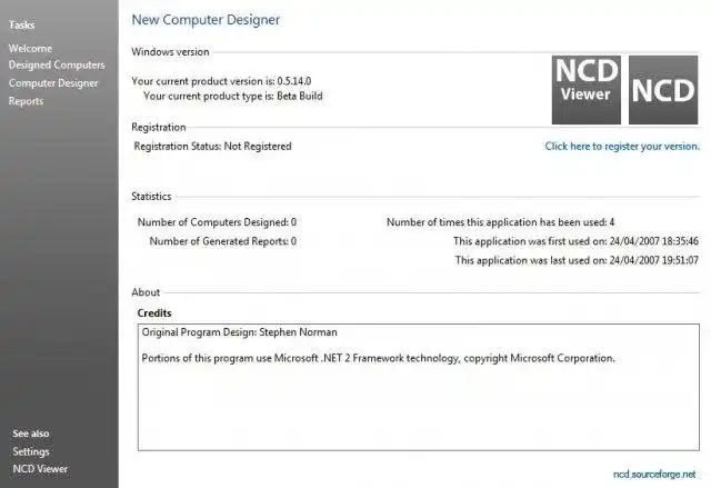 Download web tool or web app New Computer Designer