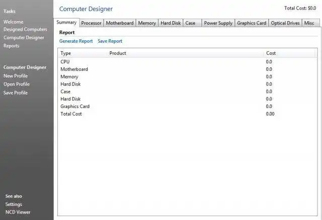 Download web tool or web app New Computer Designer