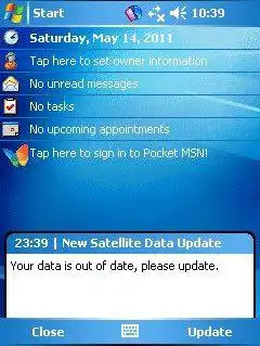 Download web tool or web app New Satellite Data Update to run in Windows online over Linux online