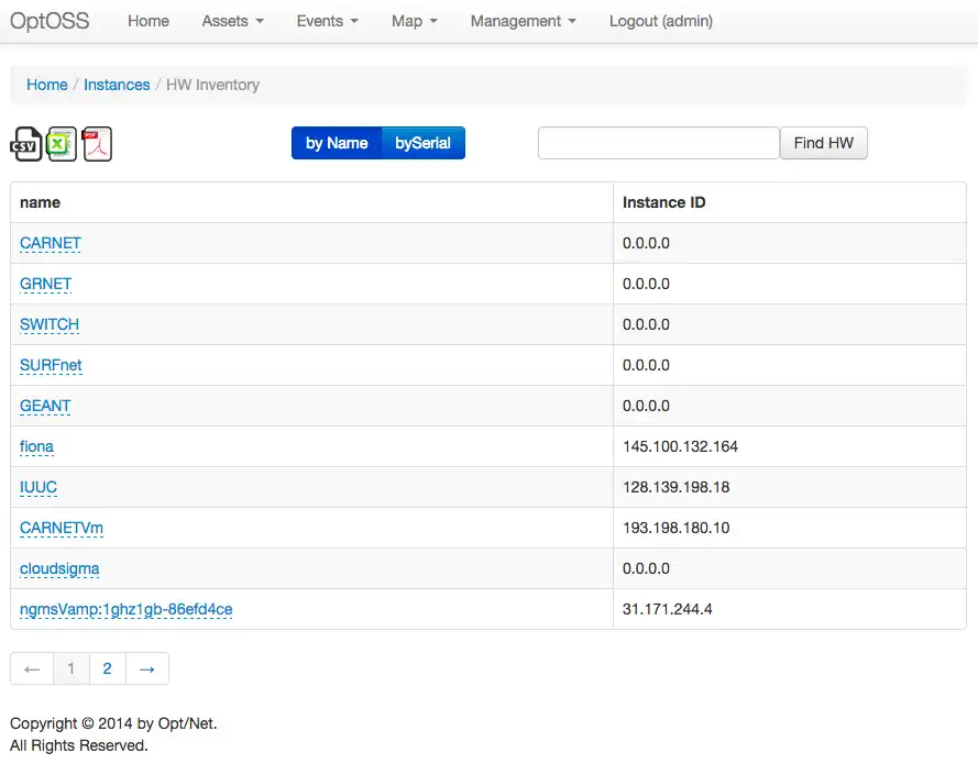 Download web tool or web app NG-CloudMS