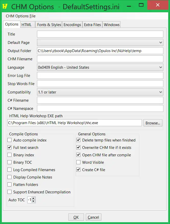 Télécharger l'outil Web ou l'application Web NüHelp : convertisseur Word/HTML vers CHM