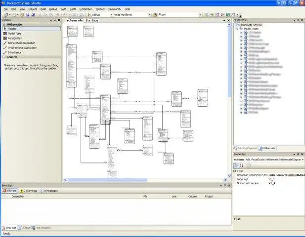 Download web tool or web app NHibernate Plugin for Visual Studio 2005