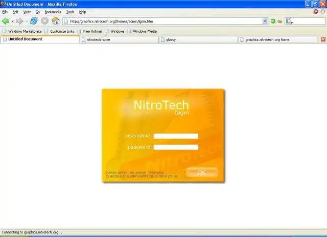 Download web tool or web app NitroTech