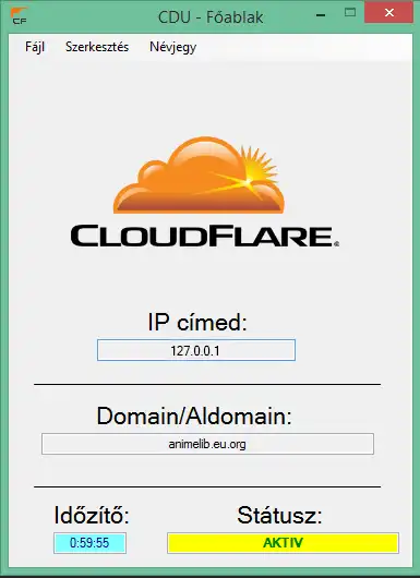 ابزار وب یا برنامه وب NN - Cloudflare DNS Updater را دانلود کنید