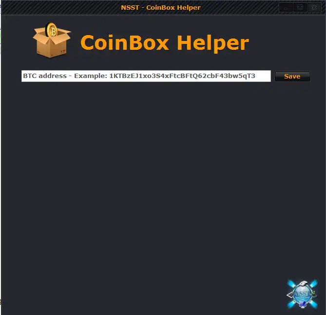 Download web tool or web app NN - CoinBox Helper