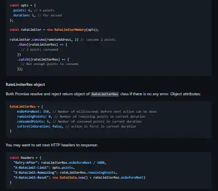 Télécharger l'outil Web ou l'application Web node-rate-limiter-flexible