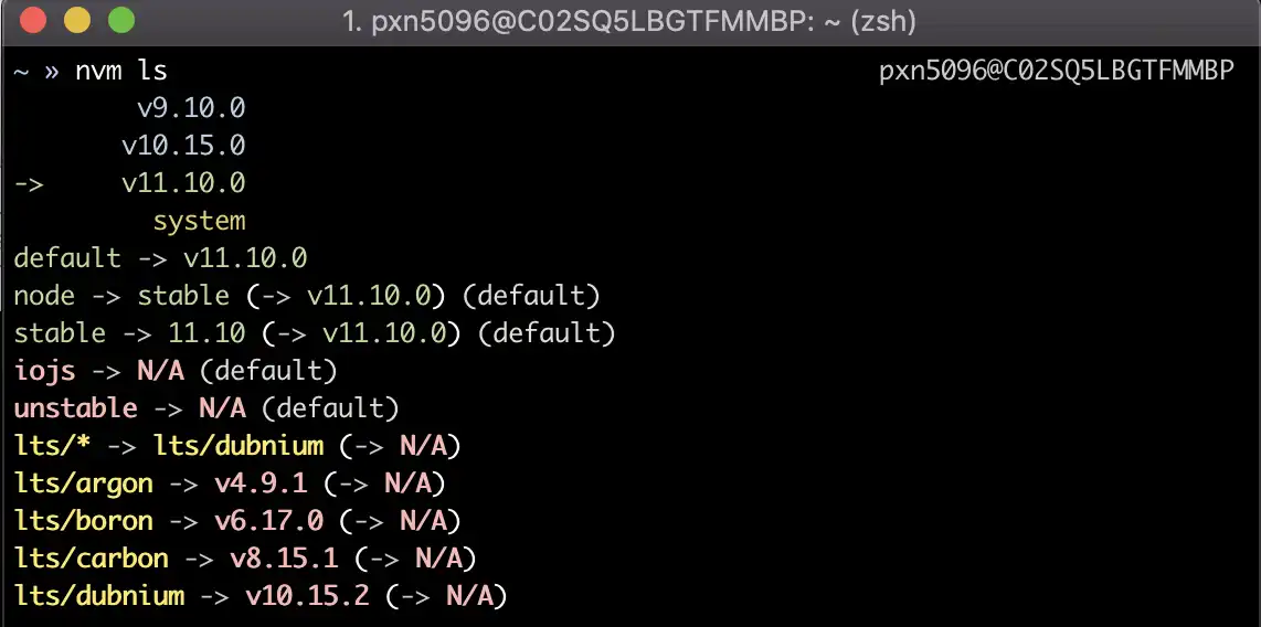 Download web tool or web app Node Version Manager