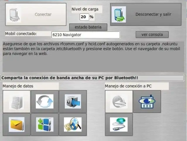 Download web tool or web app Nokuntu: Ubuntu-Nokia connection Suite